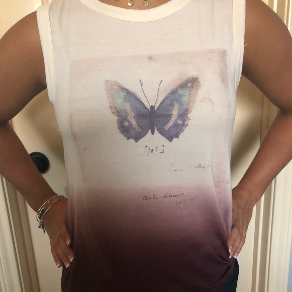 soft butterfly top
